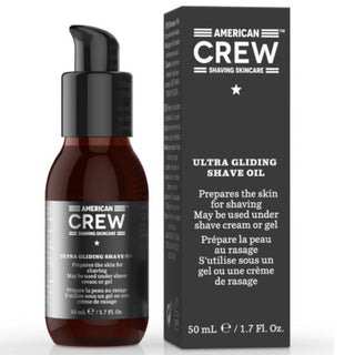 American crew زيت اللحية فائق النعومة للعناية بالبشرة 50 مل