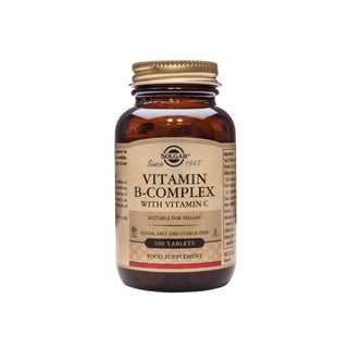 compresse Solgar Vitamin B-compresse con vitamina C - Confezione da 100