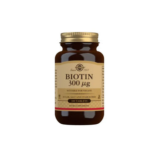 compresse Solgar Biotin 300 µg - Confezione da 100