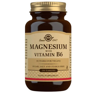 Solgar Magnesio + Vitamina B6 250 compresse