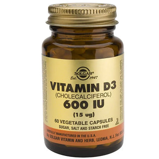 Solgar Vitamina D3 600UI 15cmg 60 capsule