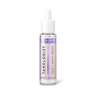 Tanologist Bronzed Tan, Gocce Autoabbronzanti, Fondenti, Per Viso e Corpo, 30 ml