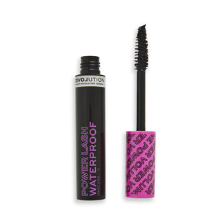 Makeup revolution Relove Power Lash, Vegano, Impermeabile, Volume, Mascara, Nero, 8 ml