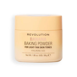 Makeup revolution Bake & Blot, Matte, Cipria fissante sfusa, Banana, 30 g