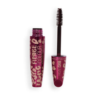 Makeup revolution Big Lash Fierce, Volume, Mascara, Borgogna, 9 g