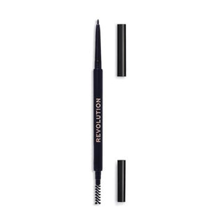 Makeup revolution Precise Brow, Matita Crema Per Sopracciglia E Pennello 2 In 1, Ebano, 0,05 g