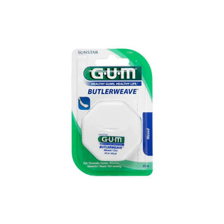 Fil dentaire ciré Gum Bluterweave Seda 55m 