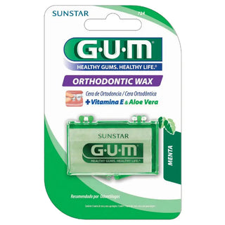 Sunstar Gum Cera ortodontica mentolata 1 unità — Cera ortodontica