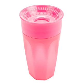 Bicchiere 360 senza beccuccio rosa senza manico 300ml