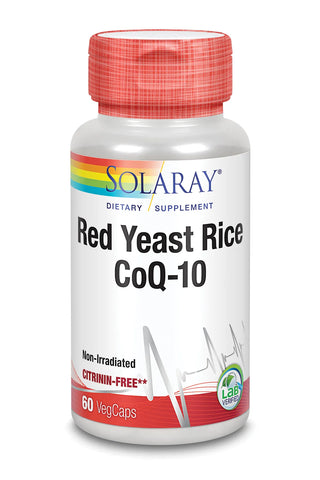 Riso rosso fermentato Solaray Plus Q10 60 capsule
