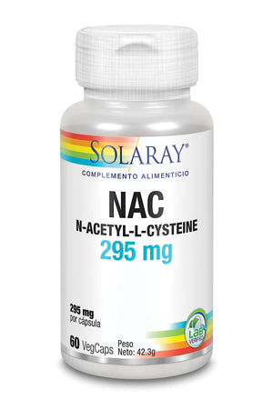 Solaray Nac 295 Mg 60 Vcapsule — Kosttilskudd