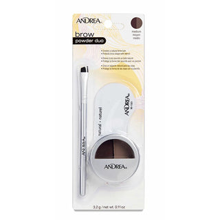 Eurostil Andrea Eyebrow Powder Duo Medium Brown 1 unità
