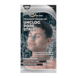 Montagne Jeunesse Carbone e cenere vulcanica Unclog Pore Strips 3 unità