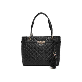 Guess Idra 여성용 블랙 핸드백 겸 숄더백 HWGG8157250-BLA