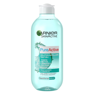 Garnier SkinActive Solución Micelar Pura Activa Piel Grasa y Sensible 400 ml