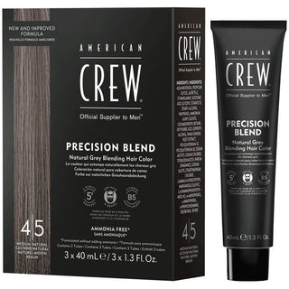 American Crew Precision Blend 4/5 Castano Naturale 3x40 ml — Colorazione capelli
