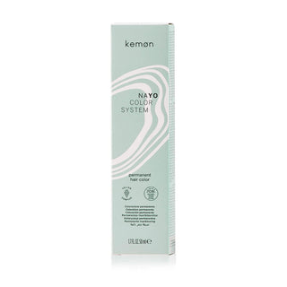 Kemon Nayo 7.2 Hair Color, tintura permanente per capelli, 7.2 Biondo Beige, 50 ml
