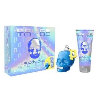 Police to Be Goodvibes Eau De Toilette per uomo 40 ml Spray Shampoo y Gel 100 ml