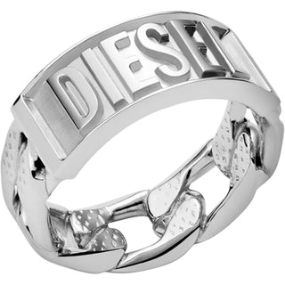 Diesel Anello acciaio Uomo DX1347040 Circuito 62 mm — Anello