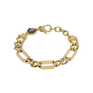 Diesel DX1471710 Gullbelagt Stål Kors Armbånd — Armbånd