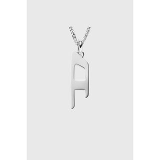 Diesel Collana acciaio D Logo DX1625040 — Collana