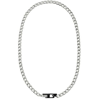 Diesel Unmissable collana acciaio D Logo DX1636931 — Náhrdelník