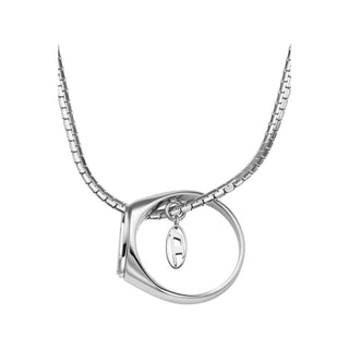 Diesel Collana pendente anello moderno DX1644040 — Colier