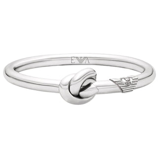 Emporio Armani Anello Knot Sentimental argento EG3644040 50 mm — Sormus