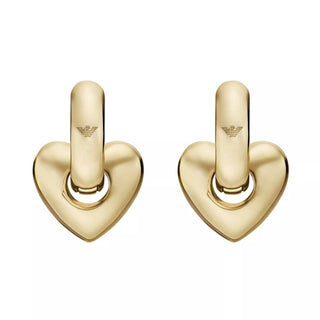 Emporio Armani Orecchini placcati oro Heart EGS3333710 — Øreringe