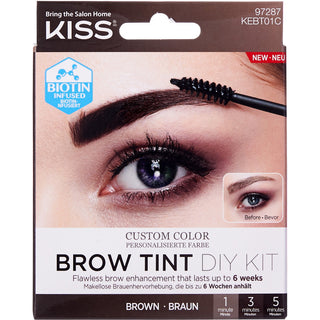 Kiss my face Brow Tint Diy Kit Sopracciglia Marrone 20ml — Tintura Sopracciglia