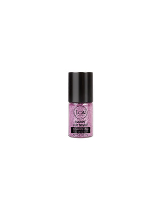 J.cat Beauty Jcat glitter eyeshadow Rockin The Night Pink 