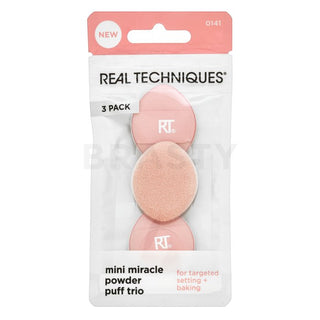 Real Techniques Mini Miracle Powder Puff Trio