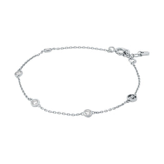 Michael Kors Pulsera de plata con circonitas Brilliance MKC1716CZ040 — Pulsera