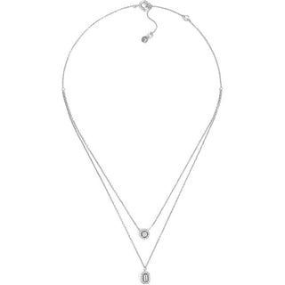 Michael Kors Collana doppia argento Brilliance MKC1745CZ040 — Collar