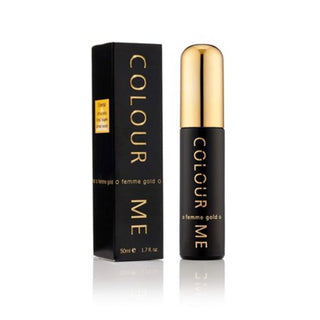Milton lloyd Color Me Femme Gold, eau de parfum, per donna, 50 ml