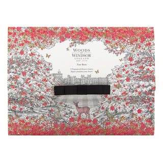 Woods Of Windsor True Rose Rosa Deodorante per guardaroba 5 pezzi