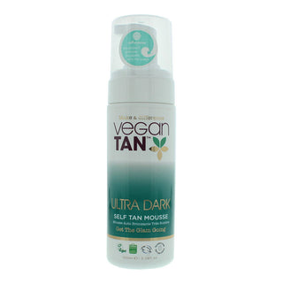 Mousse abbronzante ultra scura, vegana, abbronzante e autoabbronzante, 150 ml