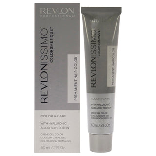 Revlonissimo Colorsmetique, Tintura Permanente Per Capelli, 7.4 Biondo Medio Rame, 60 ml