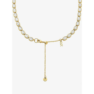 Michael Kors Collana placcata oro con zirconi MKC1843710 — ネックレス