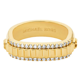 Michael Kors Premium リング MKJ8611710 ゴールドプレーティング ジルコニア 52 mm