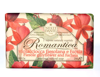 Nesti Dante Romantica Natural Soap Gillyflower & Fucsia 250 g