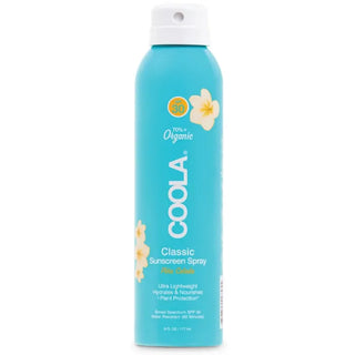 Coola Classic Body Organic protezione solare Spray SPF30 Piña Colada 177ml