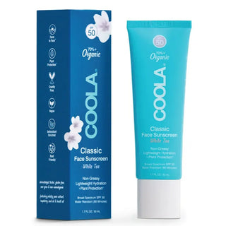 Coola Classic Face Organic protezione solare lozione White Tea SPF50 50ml