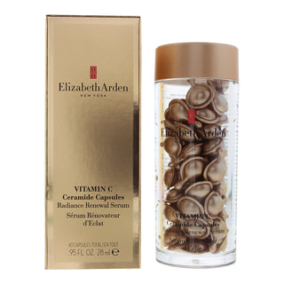 Elizabeth Arden Vitamina C Illuminante Fiale Trattamento Siero Anti-Invecchiamento Quotidiano per il Viso da Donna 28 ml