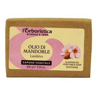 L'erboristica sapone vegetale all'olio di mandorle 100 gr