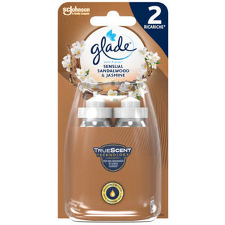 Glade Sense & Spray 2 Ricariche Sandalo Di Bali & Gelsomino 2 X 18 Ml