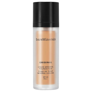 Bareminerals Original Liquid Mineral, fondotinta liquido, luminoso, 16, Golden Nude, SPF 20, 30 ml