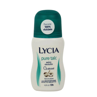 Lycia Pure Talc - Deodorante Roll On 50 Ml