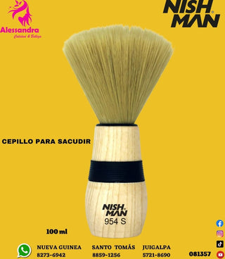 Nishman spazzola collo 954 - 16 cm