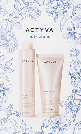 Kemon Actyva Nutrizione Set Shampoo 250 ml e Balsamo 200 ml